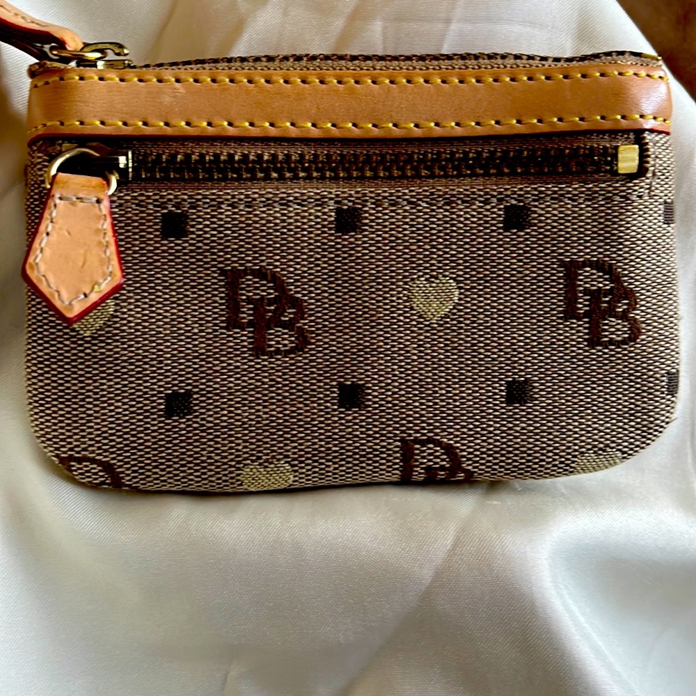 Dooney & Bourke gently used card and coin purse.